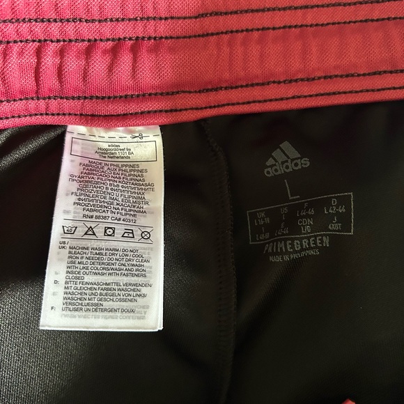 Adidas Primegreen Black and Pink Pants - Picture 3 of 3